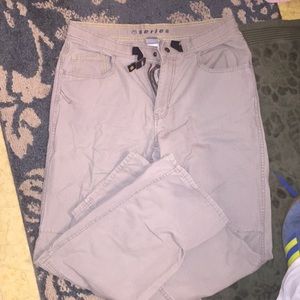 ⛰North Face A5 cotton khaki pants size 34 waist🏕